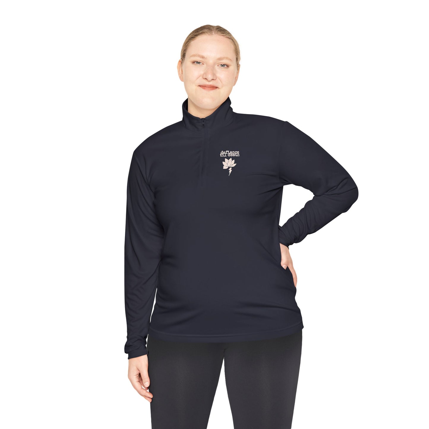 Unisex Quarter-Zip Pullover - Lightweight Athletic Wear for Outdoor Adventures