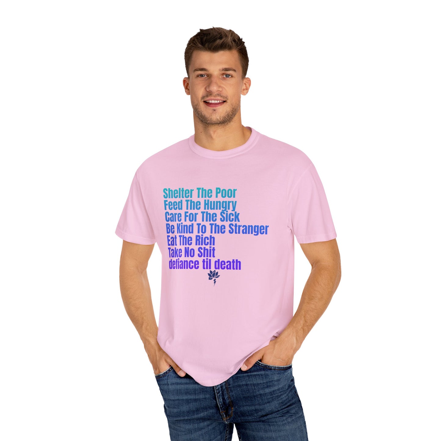 Thoughtful Message T-Shirt, Unisex Tee for Awareness, Gift for Activists, Casual Wear, Comfortable Cotton Shirt