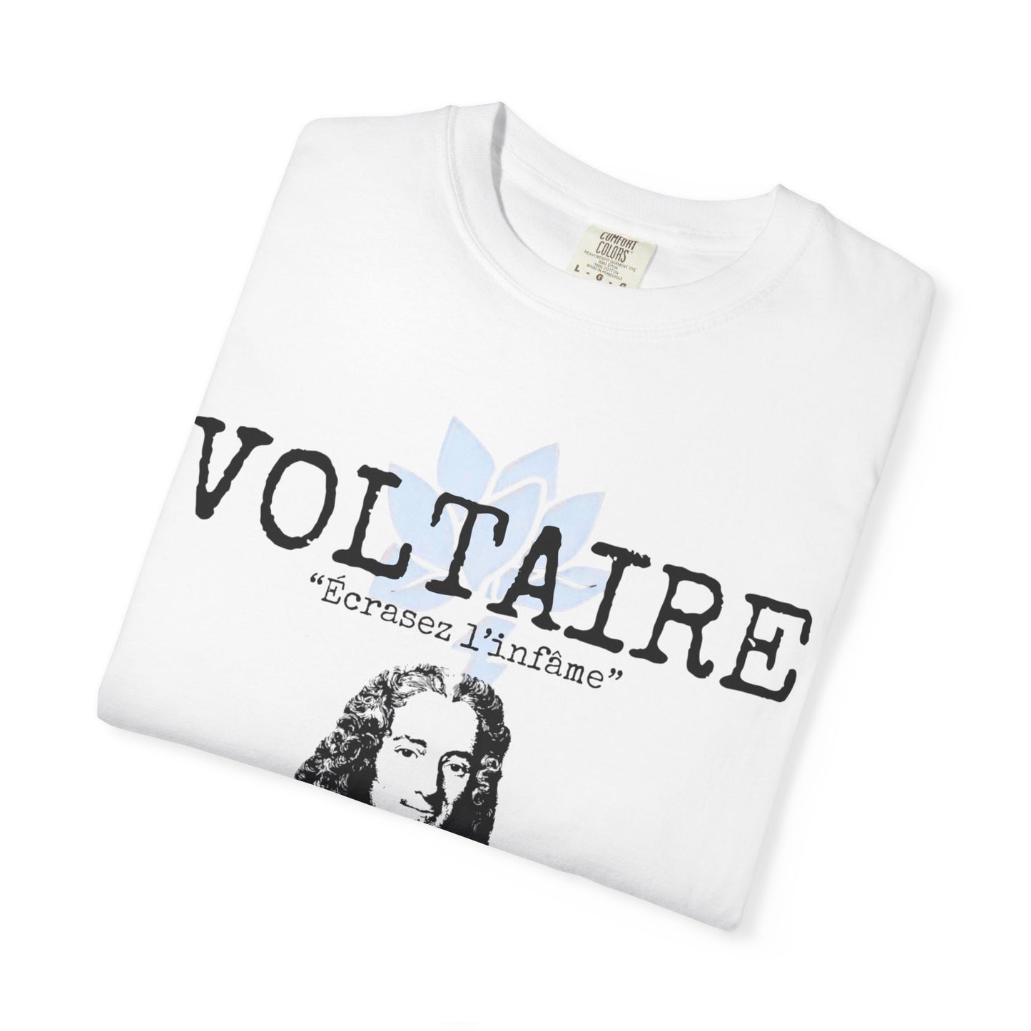 Voltaire Quote Unisex T-Shirt - Artistic Philosophy Tee for Literary Enthusiasts