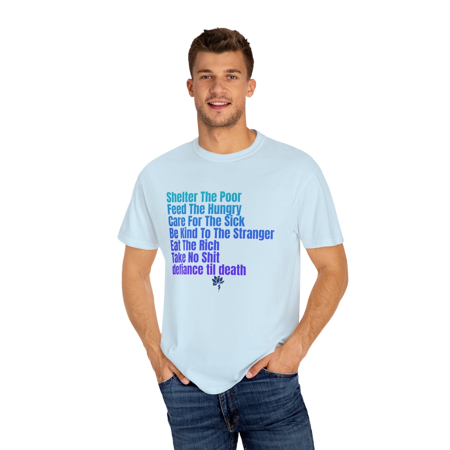 Thoughtful Message T-Shirt, Unisex Tee for Awareness, Gift for Activists, Casual Wear, Comfortable Cotton Shirt