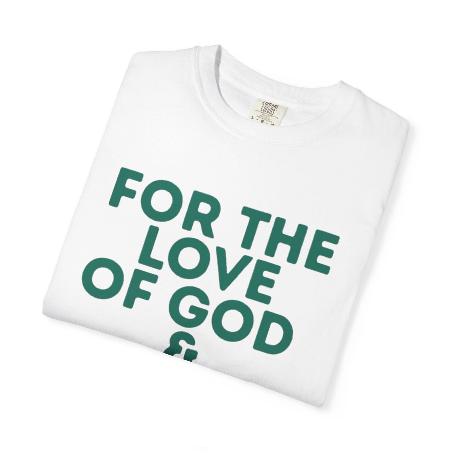 Humorous T-Shirt: "For the Love of God & Biscuits" - Funny Gift, Casual Wear, Baking Enthusiast, Foodie Gift