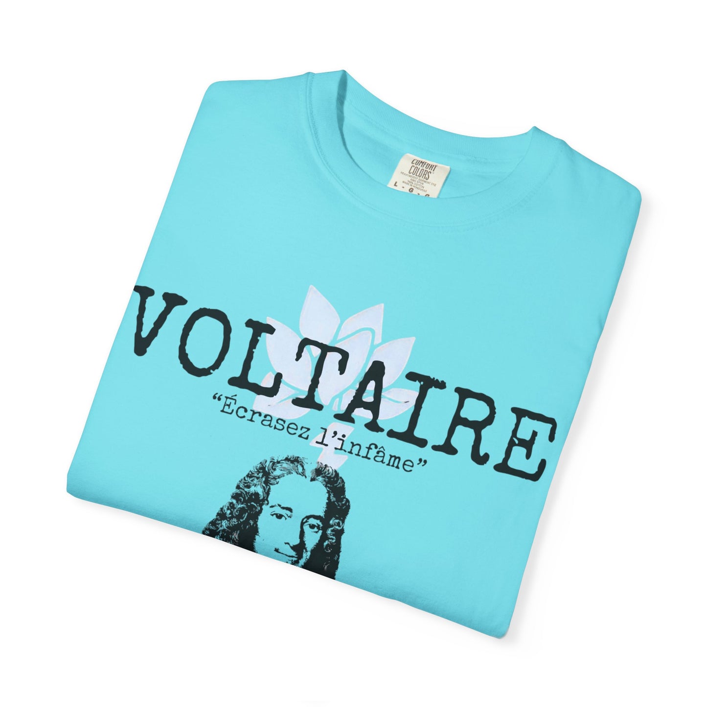Voltaire Quote Unisex T-Shirt - Artistic Philosophy Tee for Literary Enthusiasts