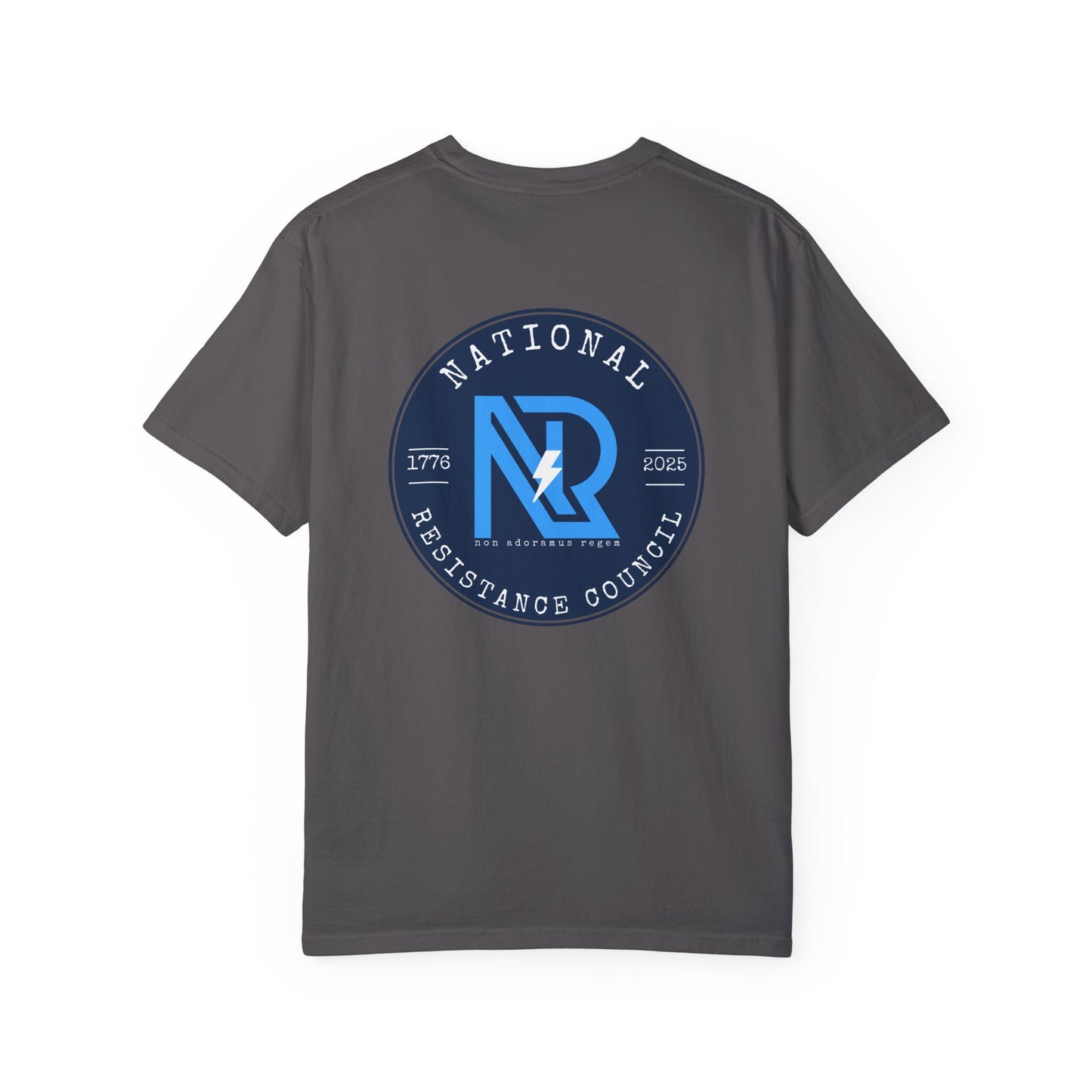 Unisex Garment-Dyed T-Shirt - National Resistance Council Design