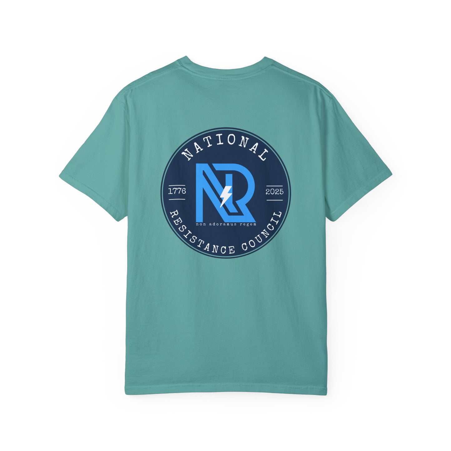 Unisex Garment-Dyed T-Shirt - National Resistance Council Design