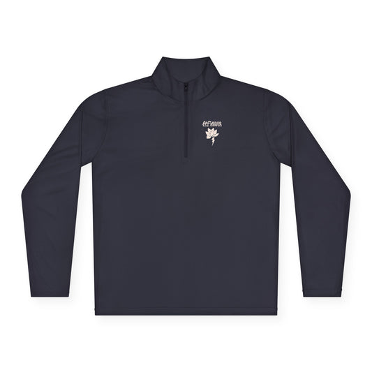 Unisex Quarter-Zip Pullover - Lightweight Athletic Wear for Outdoor Adventures