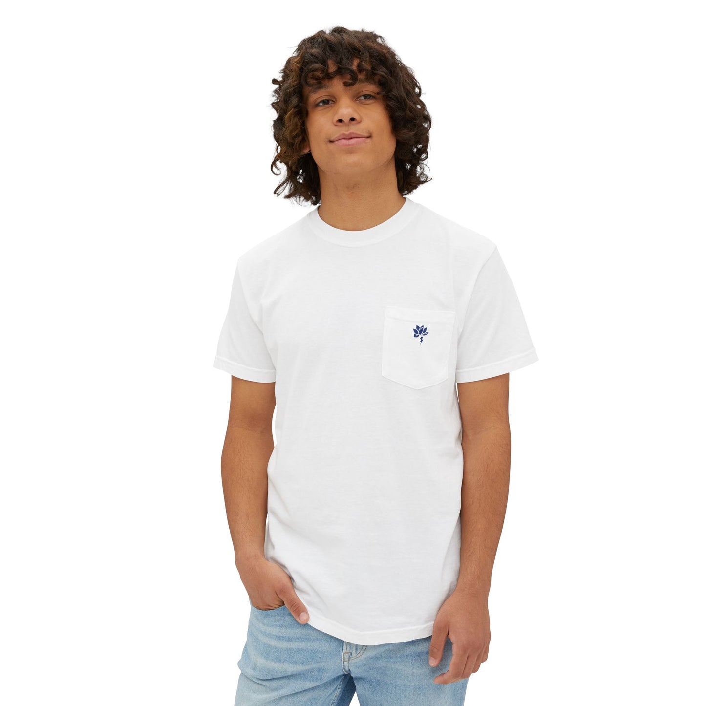 Floral Pocket T-Shirt - I'm One, Defiant 'Til Death - Unisex