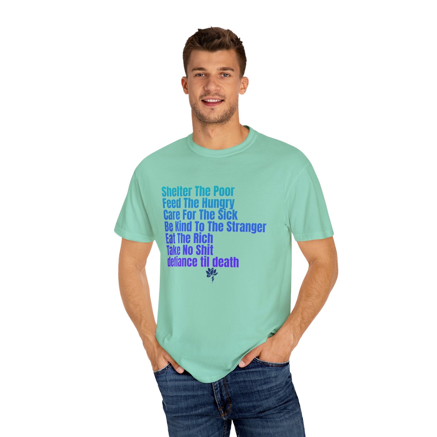 Thoughtful Message T-Shirt, Unisex Tee for Awareness, Gift for Activists, Casual Wear, Comfortable Cotton Shirt