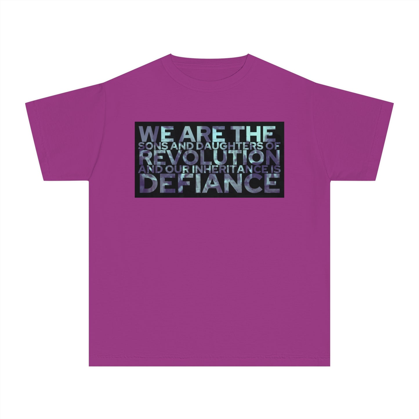Youth Midweight Tee - Sons and Daughters of Revolution - Defiance Graphic Shirt