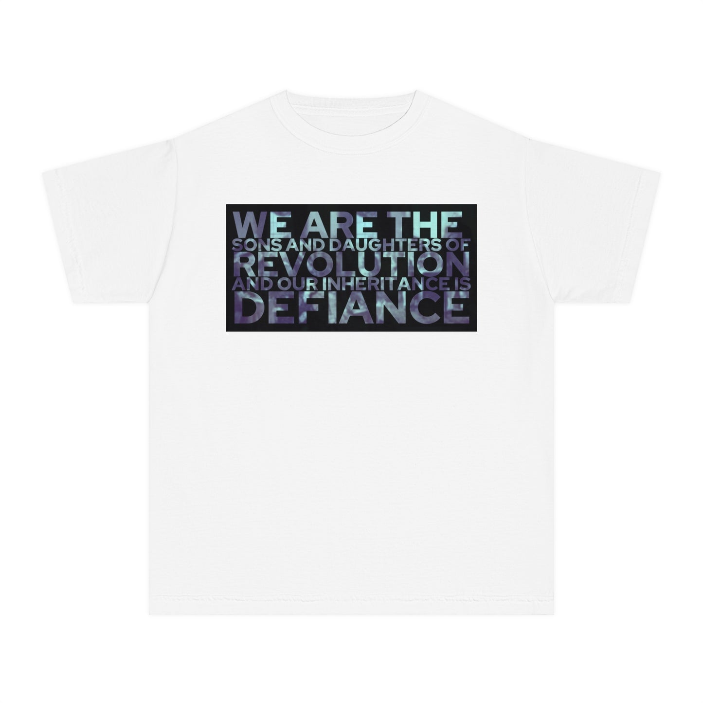 Youth Midweight Tee - Sons and Daughters of Revolution - Defiance Graphic Shirt