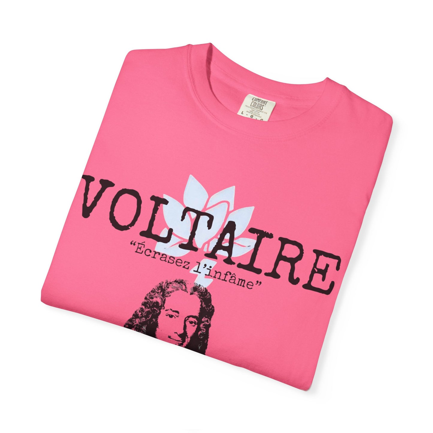 Voltaire Quote Unisex T-Shirt - Artistic Philosophy Tee for Literary Enthusiasts
