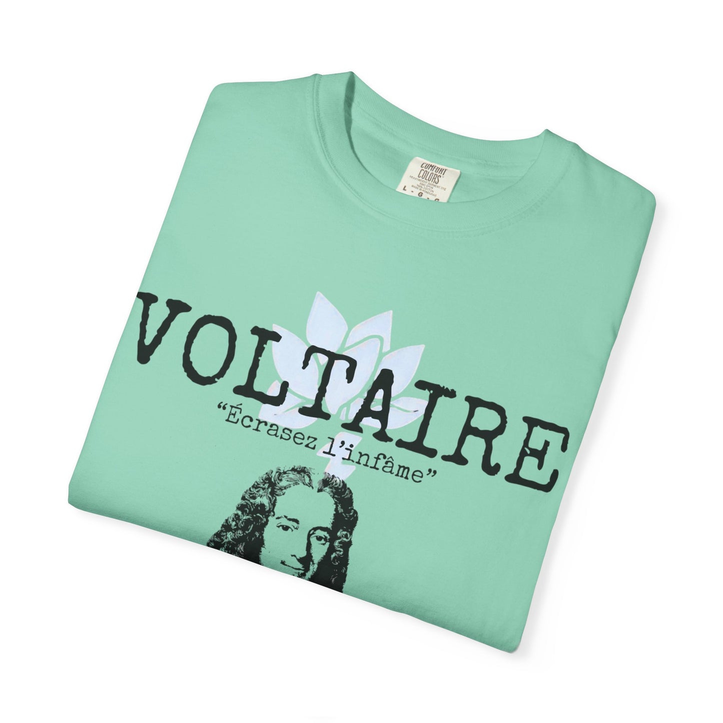 Voltaire Quote Unisex T-Shirt - Artistic Philosophy Tee for Literary Enthusiasts