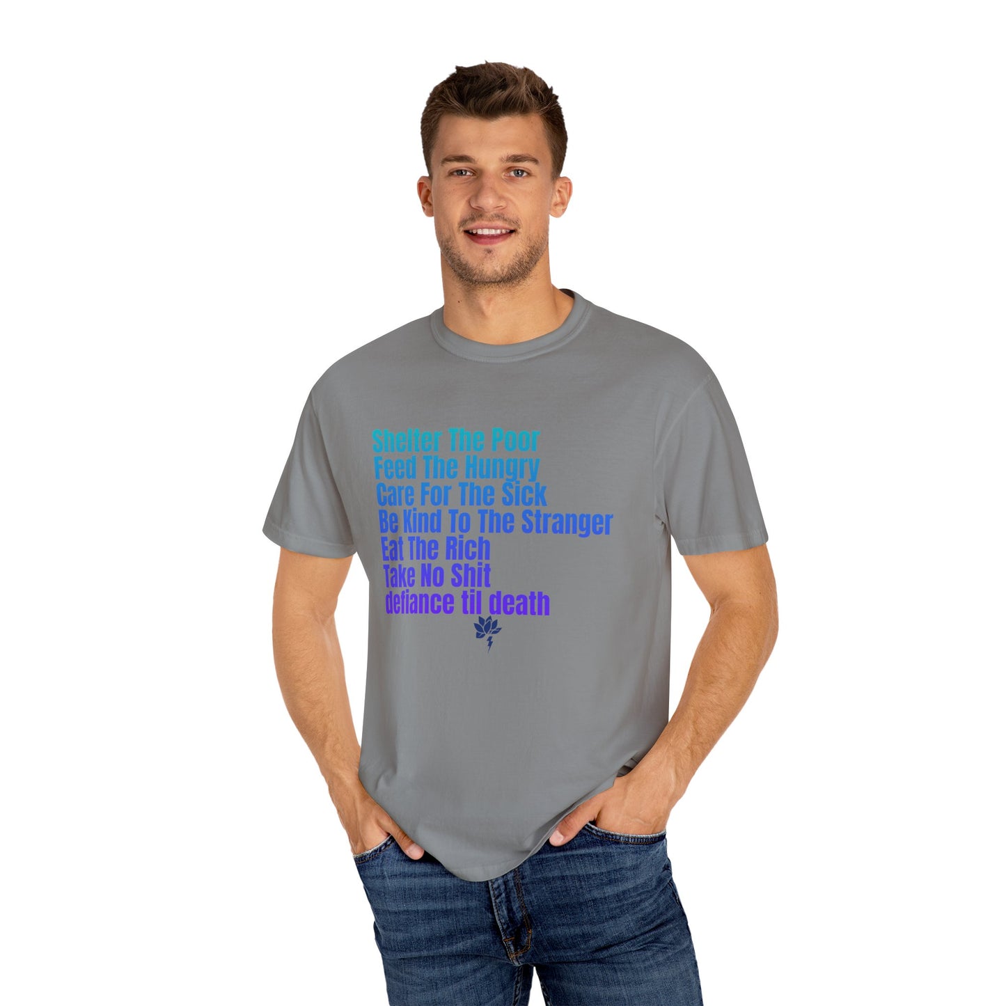Thoughtful Message T-Shirt, Unisex Tee for Awareness, Gift for Activists, Casual Wear, Comfortable Cotton Shirt