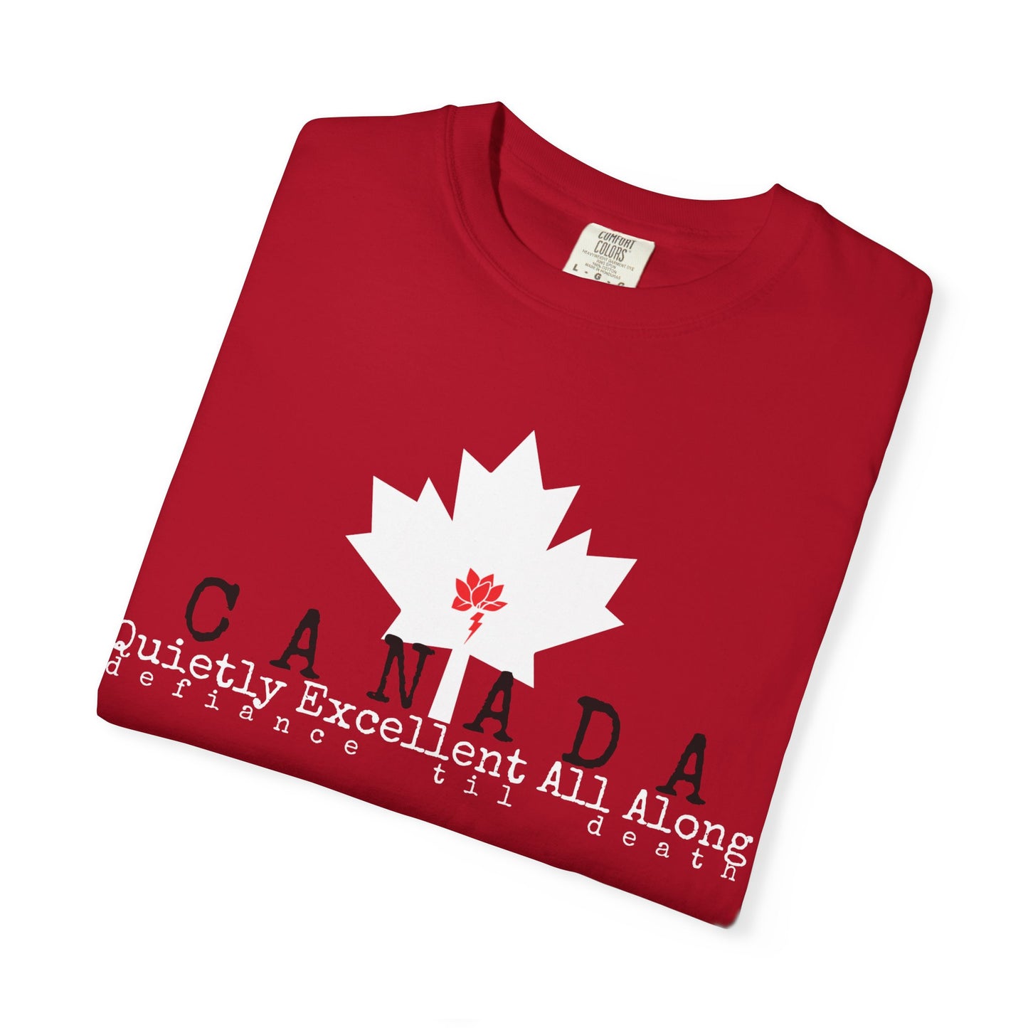 Canada Defiance T-shirt | Garment-Dyed Unisex Tee