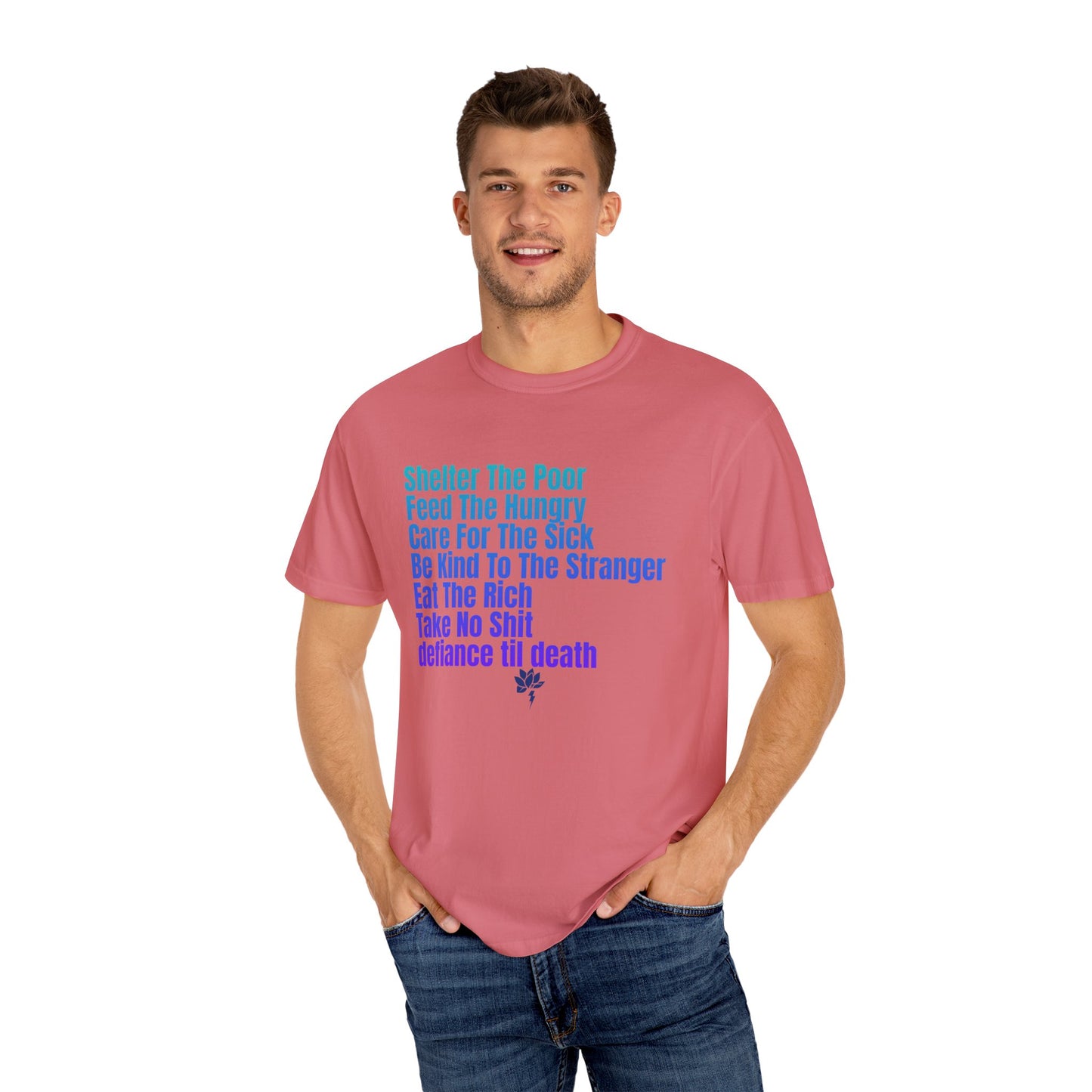 Thoughtful Message T-Shirt, Unisex Tee for Awareness, Gift for Activists, Casual Wear, Comfortable Cotton Shirt