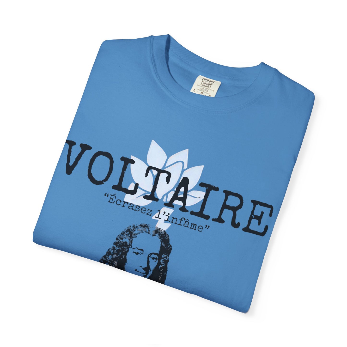 Voltaire Quote Unisex T-Shirt - Artistic Philosophy Tee for Literary Enthusiasts