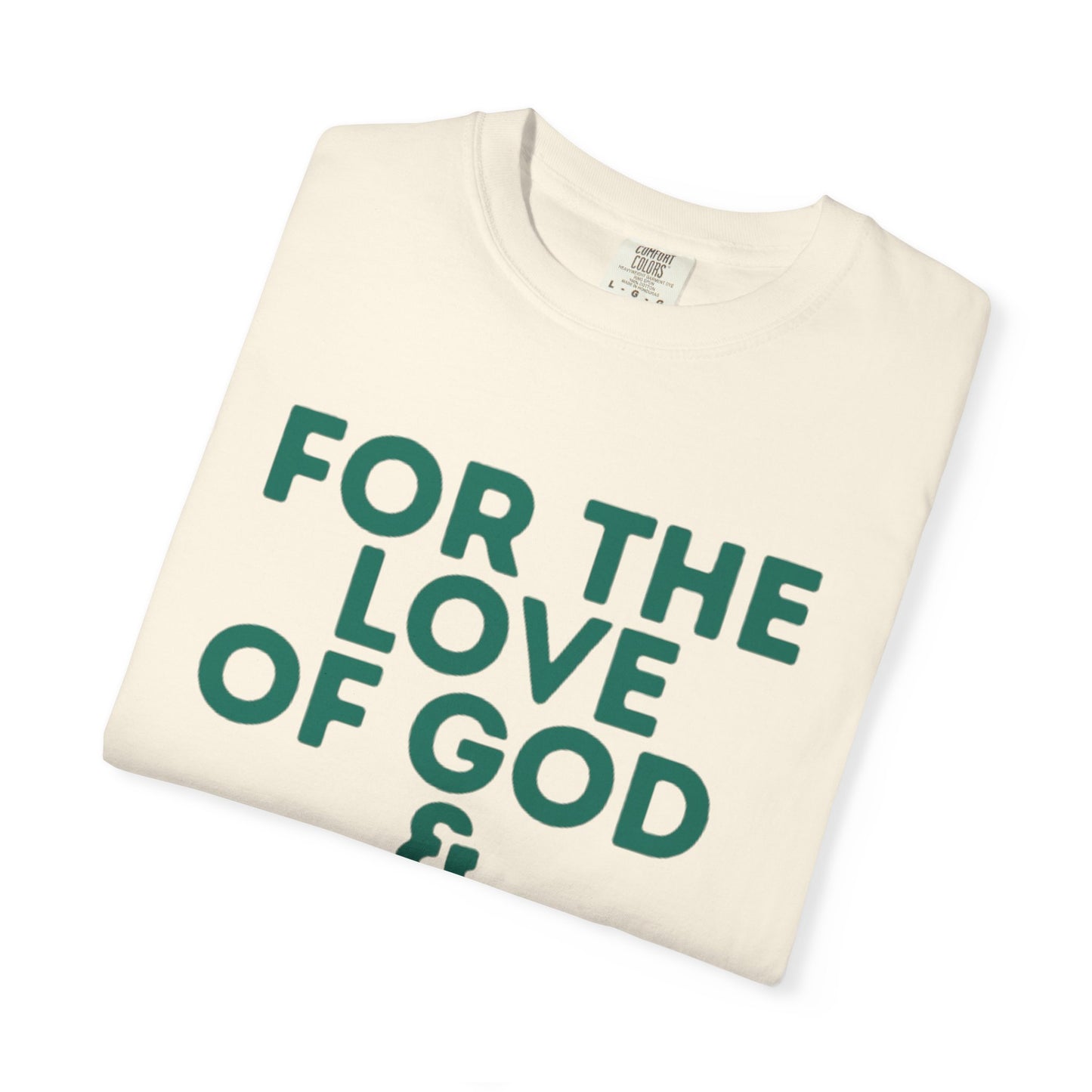 Humorous T-Shirt: "For the Love of God & Biscuits" - Funny Gift, Casual Wear, Baking Enthusiast, Foodie Gift