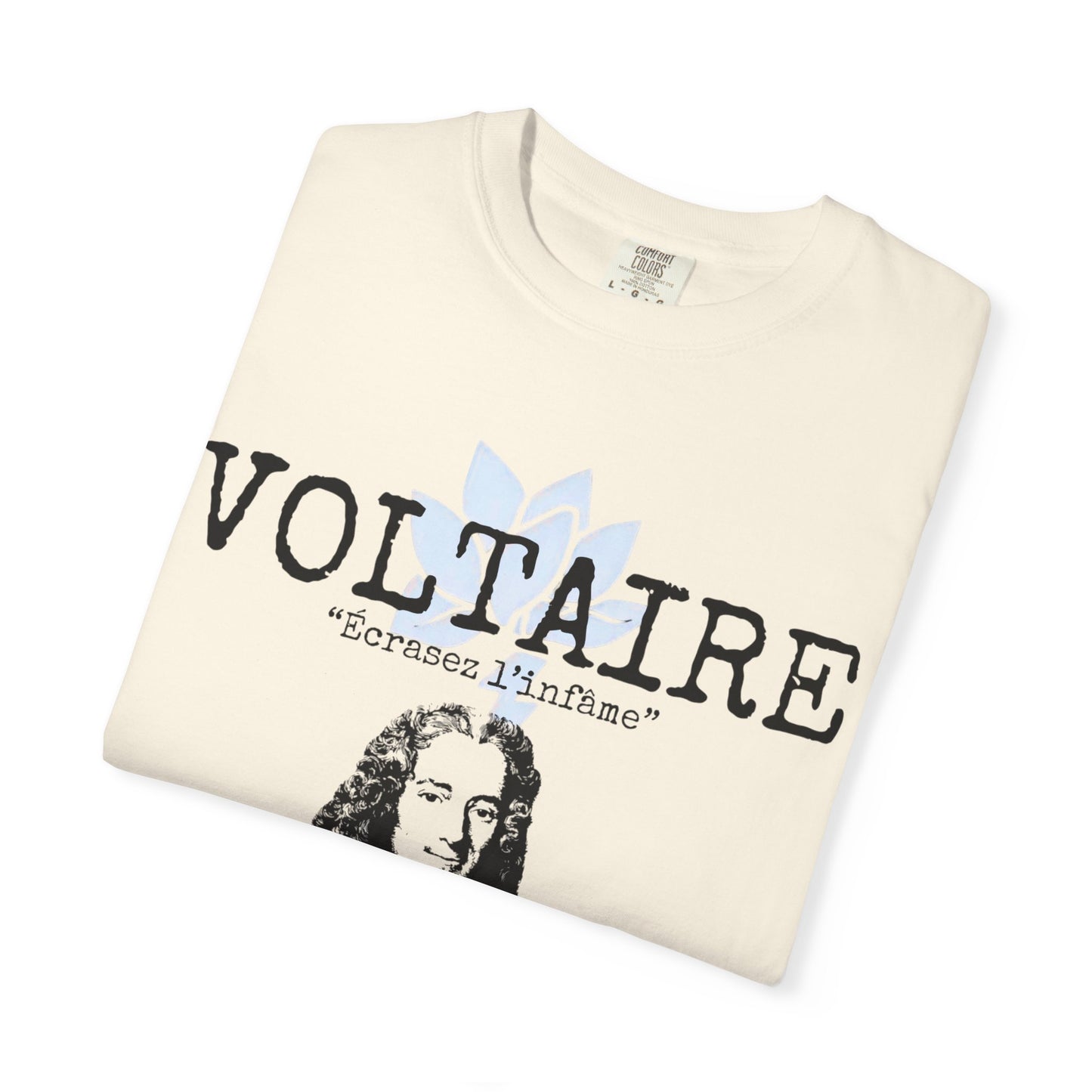 Voltaire Quote Unisex T-Shirt - Artistic Philosophy Tee for Literary Enthusiasts