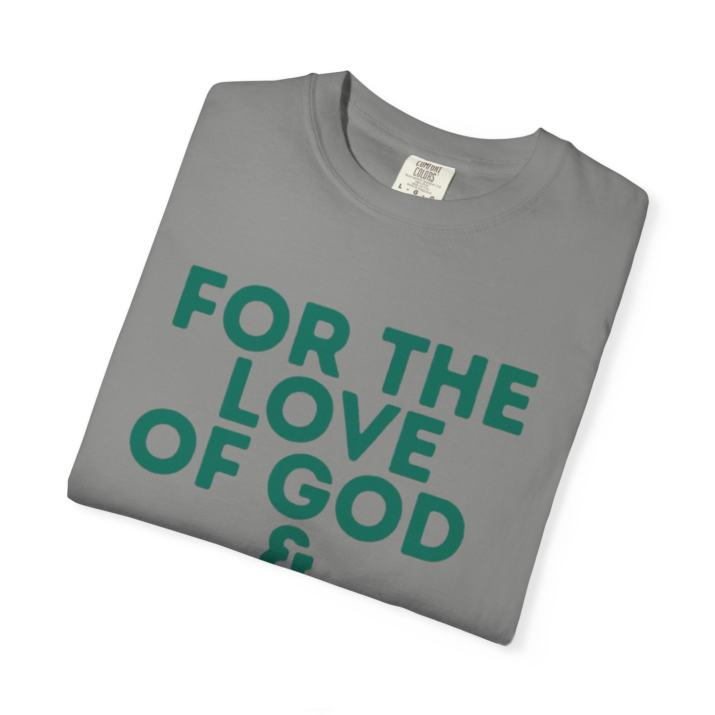 Humorous T-Shirt: "For the Love of God & Biscuits" - Funny Gift, Casual Wear, Baking Enthusiast, Foodie Gift