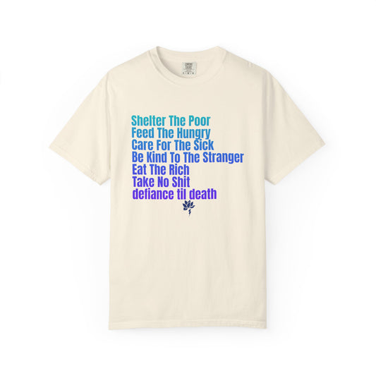 Thoughtful Message T-Shirt, Unisex Tee for Awareness, Gift for Activists, Casual Wear, Comfortable Cotton Shirt