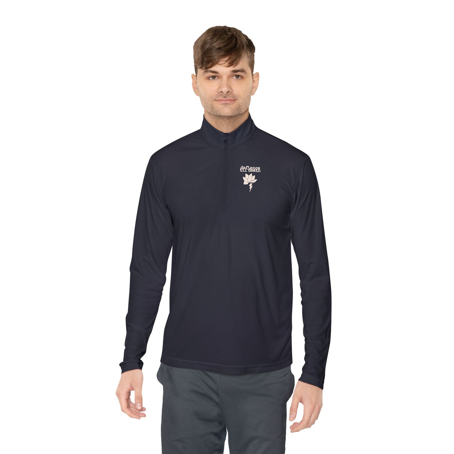 Unisex Quarter-Zip Pullover - Lightweight Athletic Wear for Outdoor Adventures