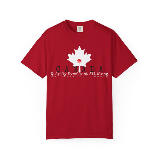 Canada Defiance T-shirt | Garment-Dyed Unisex Tee