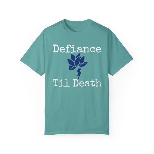 Unisex Garment-Dyed T-Shirt - National Resistance Council Design