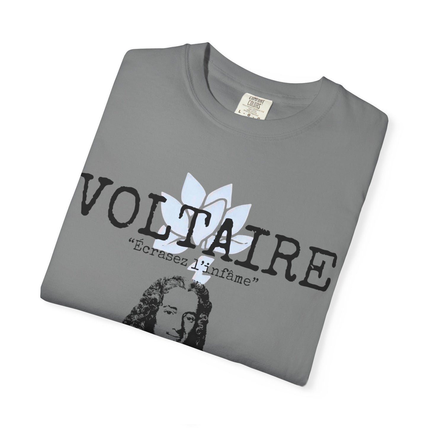 Voltaire Quote Unisex T-Shirt - Artistic Philosophy Tee for Literary Enthusiasts