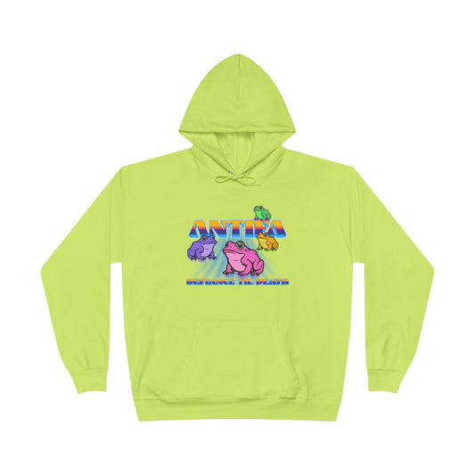 Statement Hoodie — "Fascism Is For Losers" Neon Political Graphic Hoodie